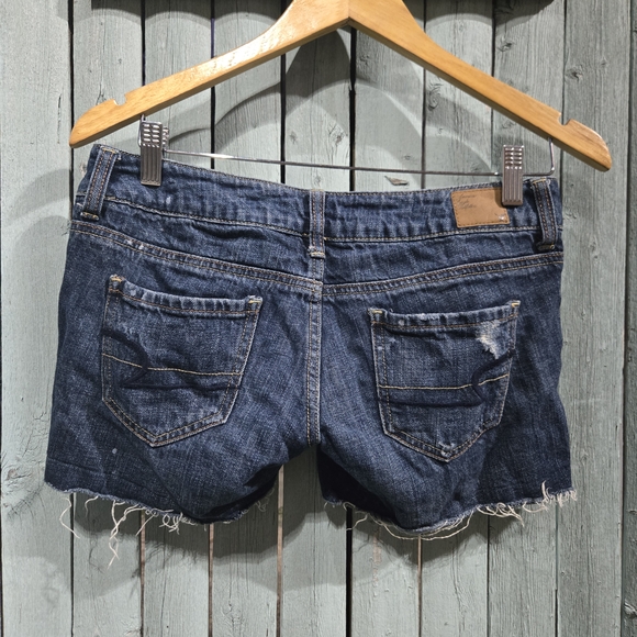 American Eagle Outfitters Dark Blue Denim Jeans - Picture 3 of 3